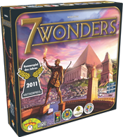 Contains Seven (7) Wonders! Well, until you get one of the expansions.